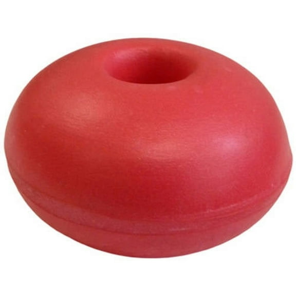 Beau Mac PVC Donut Rope Float, 2", Red