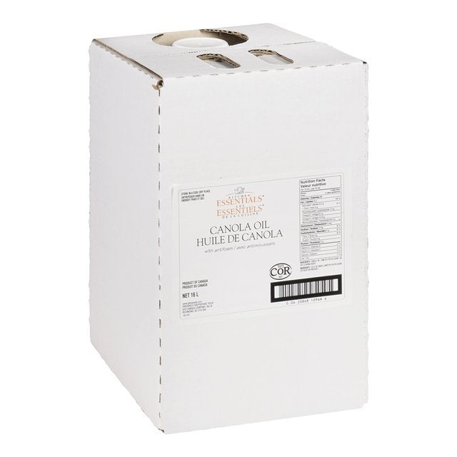 Huile de Canola Kitchen Essentials, Jib, Zéro Gras Trans / 16 L/unité, 1 Unité/caisse