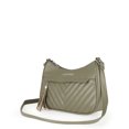 thumbnail image 3 of Bolsa Crossbody Acolchada Tassel Decorativo color Verde Olivo Lucentzza 5BLZO22639, 3 of 6