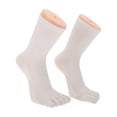 thumbnail image 5 of Unique Bargains  1 Pair Five Toe Socks Comfortable Warmth Socks for Women White, 5 of 6