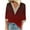 Wine, variant on gakvbuo Summer Tops For Women 2025 Trendy Short Sleeve Sexy Lace Trim V Neck Blouses For Women Tops Dressy Casual Spring Pullover Shirts