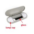 thumbnail image 4 of Parasol para Techo de Coche, Visera Parasol, Espejo Maquillaje, Cubierta Cristal, Tapa LáMPara Luz, F54 F55 F56 F60 2015-2020 Gris, 4 of 10