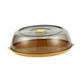 thumbnail image 3 of deevoka Round Plate Cover 28cm Multipurpose for Food Meal Preps Dish Cover yellow, 3 of 9