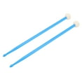 thumbnail image 3 of Drum Mallet Set, Felt Head Portable Even Percussion Drums Mallets Accessory  For Playing Blue, 3 of 8