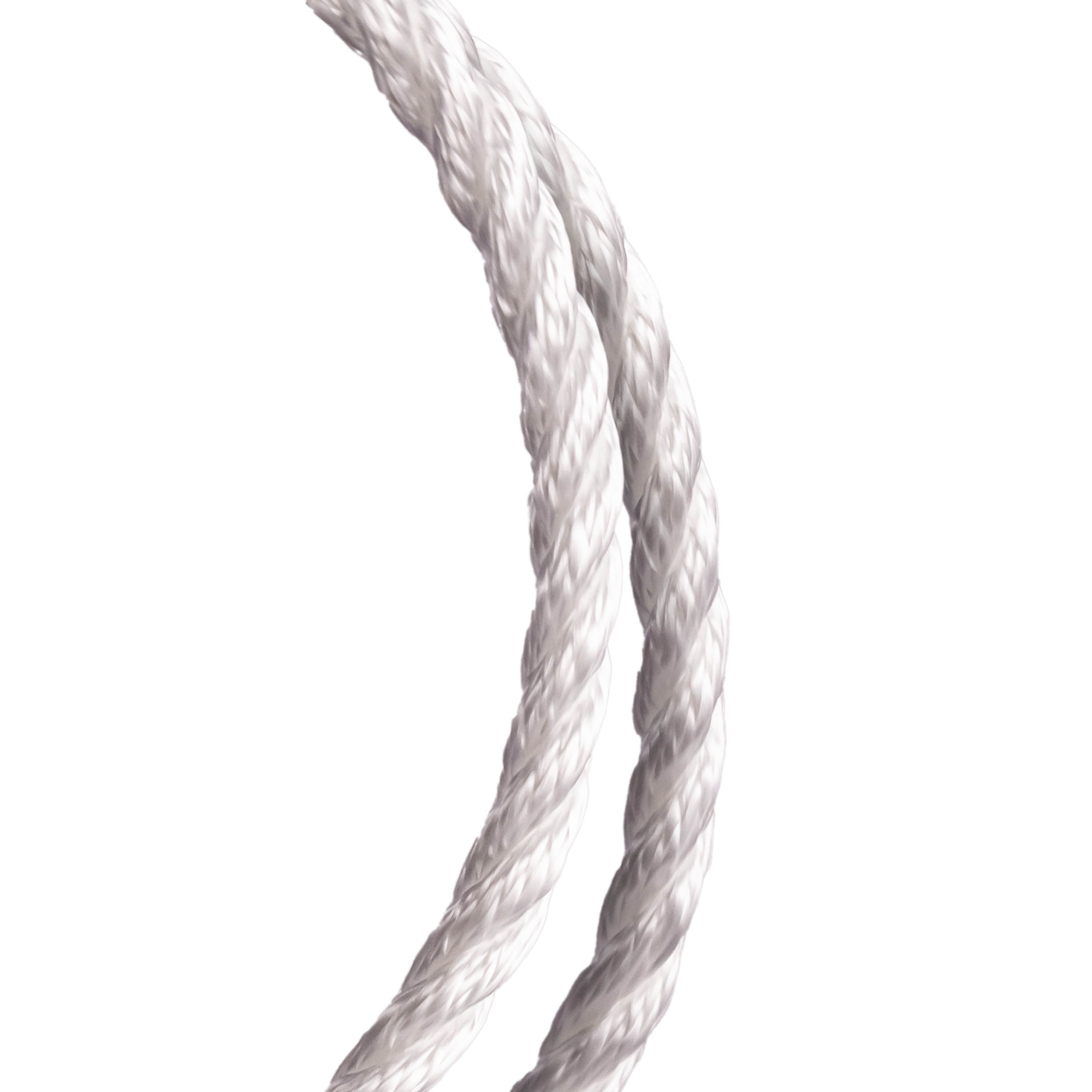 Hyper Tough Item# BWSBP850W-P-HT, Polypropylene Solid Braid Rope, Blue and  White, 3/8 x 50', 1 Each