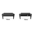 thumbnail image 3 of 2 conectores de 0.630 in para Huawei Band 7 NFC adaptador de correa de pulsera (negro), 3 of 5