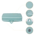 thumbnail image 3 of REGALWOVEN 1 Pack Foldable Clothes Storage, Storage Bags, Moving Bags for Organizing Bedroom, Clothing, Storage Containers with Handles Blue 15.5*12*4.5in, 3 of 7