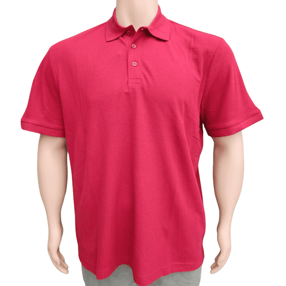 Asano Men's Superior Blend Polo Shirt - 60% Cotton 40% Polyester 5.0oz Piqué - Moisture-Wicking & Breathable - Reinforced Placket - Double Stitched - [Color Options]