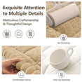 thumbnail image 3 of decorUhome Couch Cover, Washable Non-Slip Sofa Cover for Dogs, Pet Friendly Couch Protector for 2 Cushion Couch Sofa (Khaki, 27.6" x 59"), 3 of 7