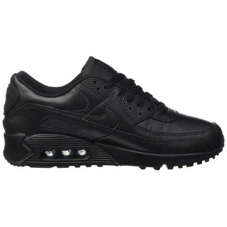 

Nike Mens Air Max 90 LTR Triple Black Running Shoe (10)