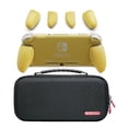 thumbnail image 1 of GripCase Lite Bundle: A Comfortable Protective Case with Replaceable Grips [to fit All Hands Sizes] for Nintendo Switch Lite, 1 of 4