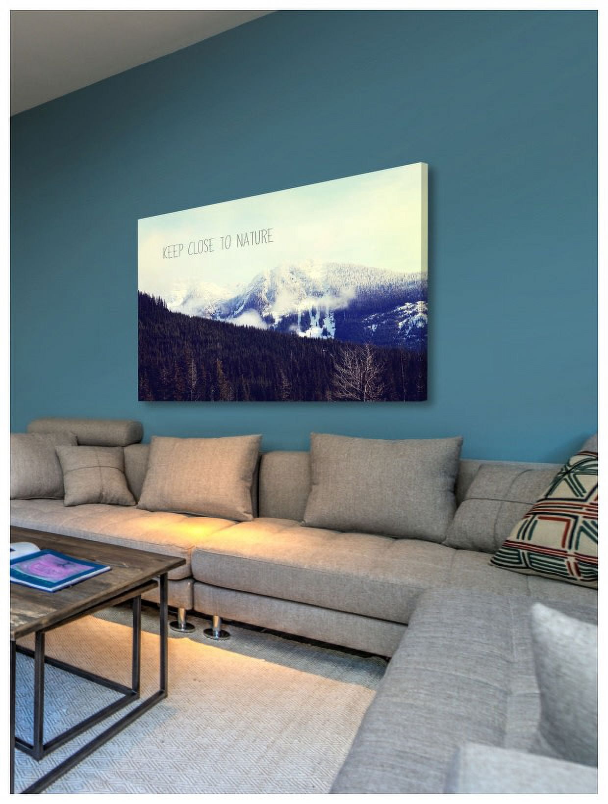 Marmont Hill "Keep Close to Nature" Sylvia Cook Painting Print on Canvas