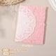 thumbnail image 2 of Uxcell 16 Hojas de Papel Texturizado para Scrapbook, Conjunto de Papel Especial de Malla para Scrapbooking, Rosa, 2 of 6