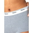 thumbnail image 2 of Hanes Originals Women's SuperSoft Boyshort Underwear, 4-Pack, Sizes S-XXL, 2 of 5