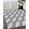 thumbnail image 2 of Ahgly Company Indoor Rectangle Patterned Smokey Gray Area Rugs, 4' x 6', 2 of 6