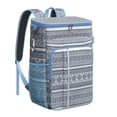 thumbnail image 1 of Vintage Fashion Tribal Patterns Cooler Backpack - 20L Insulated Leakproof Bag, Rustic Home Decor, 1 of 6