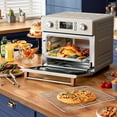 thumbnail image 4 of Baking Sheet with Rack x Stainless Steel Quarter Sheet Pan with Wire Cooling Rack Set for Toaster Oven Roasting Metal Bacon Cookie Trays Nonstick & Rust Dishwasher, 4 of 9