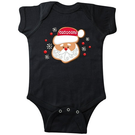 

Inktastic Santa Claus Christmas Cookie with Snowflakes Gift Baby Boy or Baby Girl Bodysuit