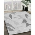 thumbnail image 2 of Ahgly Company Indoor Rectangle Patterned Platinum Gray Area Rugs, 2' x 4', 2 of 6