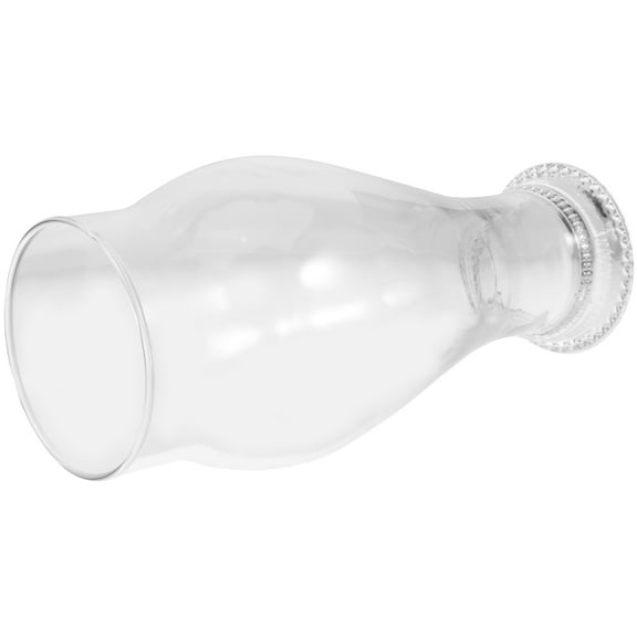 Glass Lampshade Globe Oil Lantern Vintage Candle Holder Stick