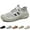Grey, variant on Men's Walking Shoes - with foot arch pad & Breathable Mesh Upper Suitable for outdoor use