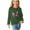 Olive Green, variant on Odeerbi Kids Girls Fall Winter Basic Layering T-Shirt Cute Print Basic Tees Long Sleeve Shirts Cute Crewneck Tops Dressy Casual Blouses Base Layer Kids Clothes Olive Green