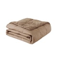 thumbnail image 3 of St. James Home Cozy Down Alternative Reversible Blanket King - Tan, 3 of 5