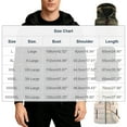 thumbnail image 3 of Busydd Mens Down Vest Solid Color Sleeveless Zipper Fleece Vest for Men Casual Oversized Hooded Mens Vests Outerwear with Pockets XL, 3 of 7