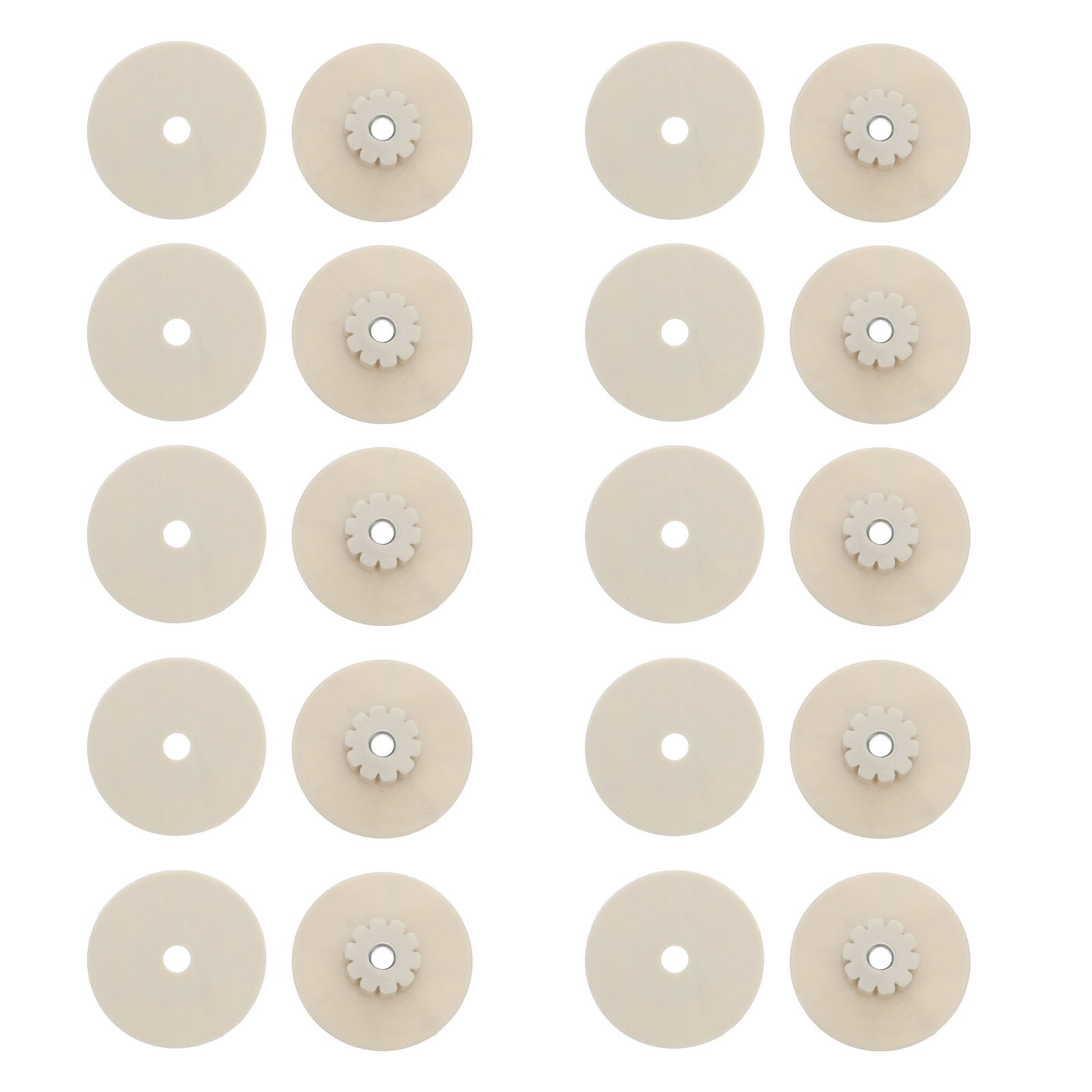 BESTYASH 10Sets Bird Cage Hardware Kit Beige Bird Perch Screws Nuts for Small Animal Breeding Box Accessories