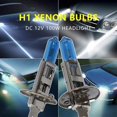 thumbnail image 2 of Halogen Headlight Bulb Super White 5000K 12V 100W H1, 2 of 2