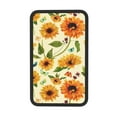 thumbnail image 7 of Bingfone Car Four-Season Universal Armrest Box Mat,Car Armrest Seat Cover Soft Leather Waterproof Armrest Cover Center Console Mat-Sunflowers And Butterflies, 7 of 7