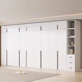 thumbnail image 2 of Luxurious Modern Wardrobe Storage Drawers Clothes Organizer Wardrobe Bedroom Wooden Closet De Madera De Ropa Room Furniture My Lux Decor Round, 2 of 41