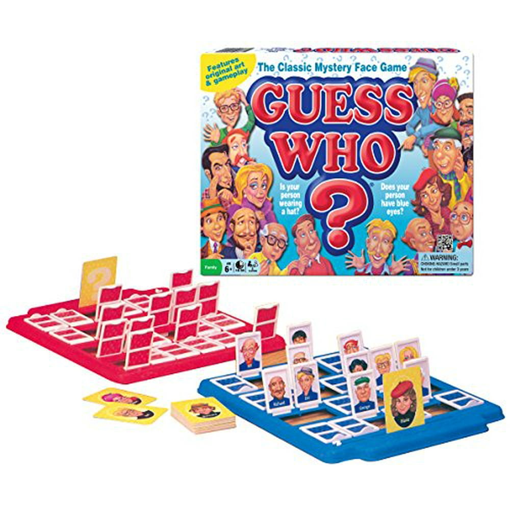 Hasbro Guess Who? Board Game - Walmart.com - Walmart.com