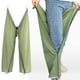 thumbnail image 5 of Pantalones de lluvia impermeables ligeros de nailon antideslizantes ajustables multifuncionales pantalones impermeables cian, 5 of 5