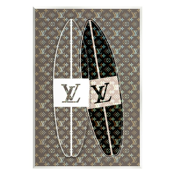 Stupell Industries Fashion Patterned Surf Beauty & Fashion Painting Unframed Art Print Wall Art, 10 x 15