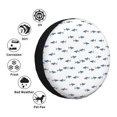 thumbnail image 4 of Balery Cute Shark Cubiertas para Neumáticos - Protector Resistente para Neumáticos de Camioneta, SUV, Remolque, Camper y RV-17 inch, 4 of 6