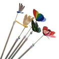 thumbnail image 1 of Cat Wand Toys Retractable: 2PCS Interactive Animal Kitten Teasers Pet Stick Toys, 1 of 7