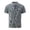 Grey, variant on Male's Shirt Button Up Turn Down Lapel Short Sleeve Solid Color Sports Shirt Long Sleeve T Shirt Colla Short Sleeve Shirts for Men Tall Men T Shirts Shirt Men Cold Gear Men Shirts Large Mens