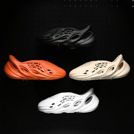 

Solid Color Foam Slippers Soft Sole Anti-slip Closed Toe Garden Slides Sandals