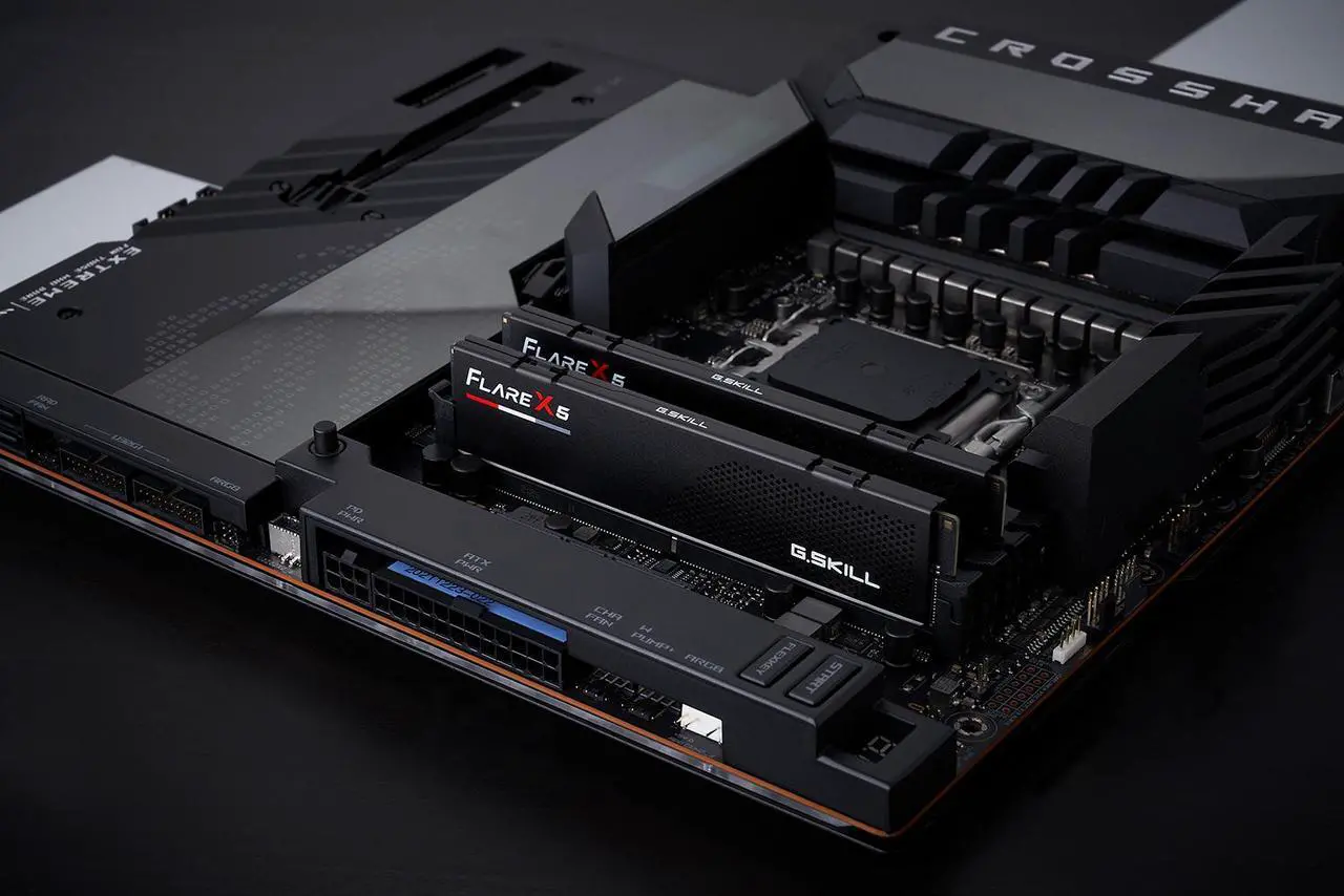 G.SKILL Flare X5 32GB (2x16GB) DDR5 6000 PC RAM, 288-Pin Memory