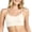 Beige-12, variant on Seamless Letter Band Wireless Comfort Bras for Women U Neck Side Support Anti Sag Adjustable Thin Straps Everyday Bra