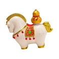 thumbnail image 3 of Adornos de figuras de caballos, miniaturas coleccionables, minifiguras de resina, estatuas de caballos Calabaza, 3 of 9