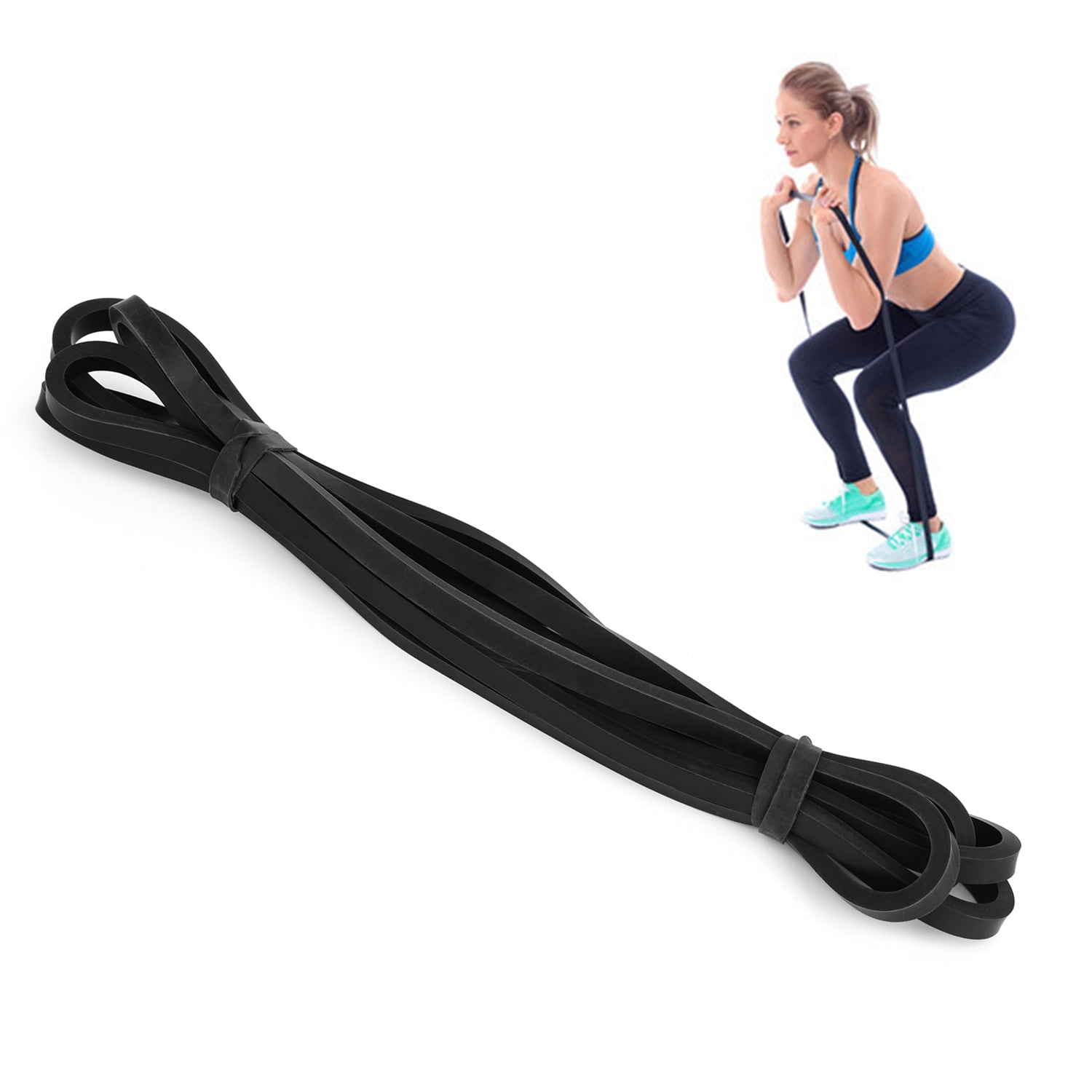 GYM Latex Exercise Bands Resistance Elastic Band Pull Up Assist Bands Fitness 