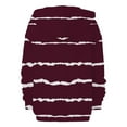 thumbnail image 7 of Usmixi 2023 Winter Womens Sweatshirt Coat Hooded Coat for Women Fashion Striped Print Zip up Drawstring Hoodies Tops Lightweight Casual Long Sleeve Fall Sweatshirt Outwear with Pocket Up to 65% off, 7 of 7