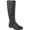 Black Faux Leather, variant on Women's Journee Collection Taven Wide Calf Knee High Boot Brown Faux Leather 9 M