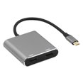 thumbnail image 2 of Adaptador HDMI 4K tipo C a 2 para MacBook, 2 of 2