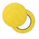 thumbnail image 2 of Disketp Yellow Glitter Funda Redonda para Taburete, Funda de Cojín para Silla de Bar Suave y Elástica-12 inch, 2 of 7