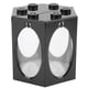thumbnail image 1 of Hexagonal Fish Tank Portable Lantern Birdcage Shape Miniature Landscape Fish TankBlack, 1 of 2