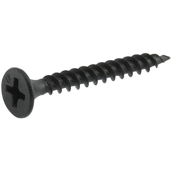 Drywall Screw, Phosphate Finish, Hardened Steel, Fine, #6 x 1.25-In., 100-Pk.
