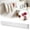 White, variant on 12.8" Toothpaste Holder Wall Mounted – Large Round Toothpaste Clips, Face Cream Tubes Hanger, Tooth Paste Organizers Gripper for Bathroom & Shower Storage